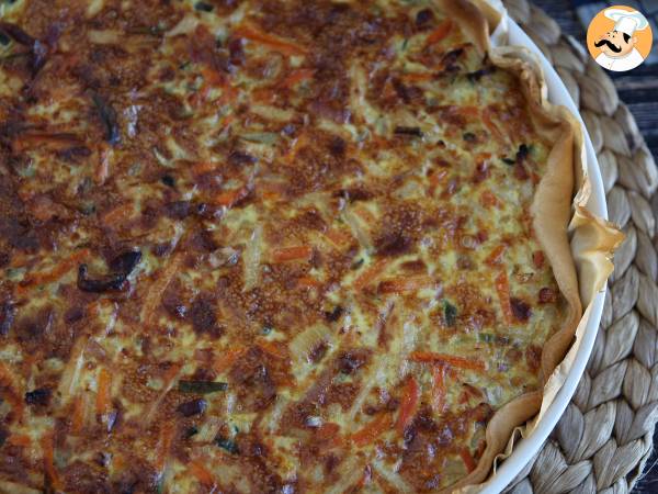 Grönsaks- och baconquiche som alla älskar! - foto 4