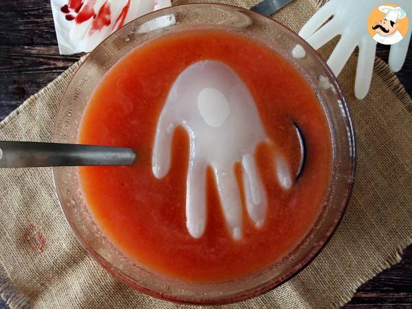 Halloween-cocktail med handformad isbit - enkel tutorial! - foto 3