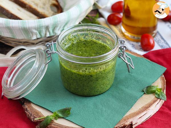 Hemlagad grön pesto - pesto alla genovese - foto 2