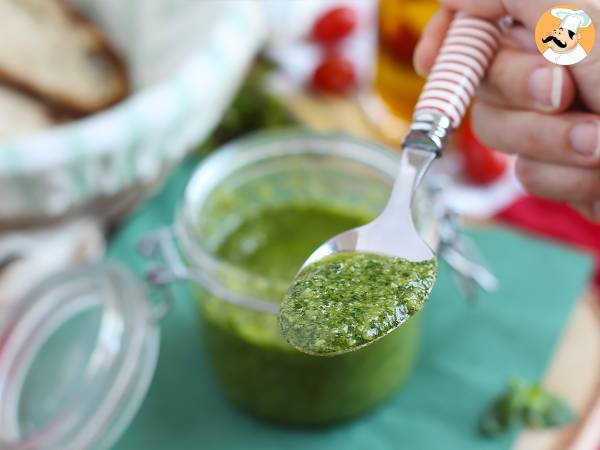 Hemlagad grön pesto - pesto alla genovese - foto 3