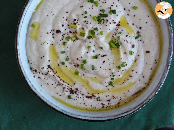 Hummus med vita bönor och kokosmjölk