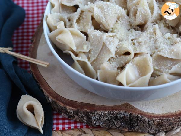 Hur man gör hemlagad pasta: sorpresine, en vacker liten pasta - foto 6