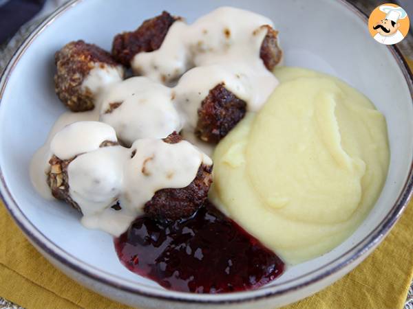 Ikea köttbullar med vit sås - foto 5