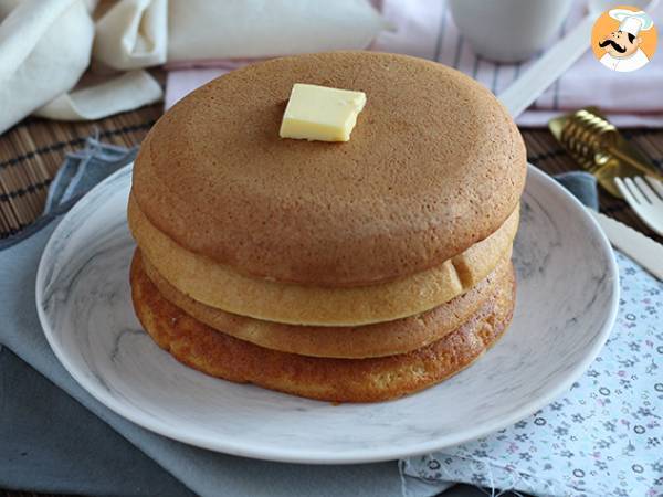 Japanska pannkakor. Fluffiga pannkakor - foto 3