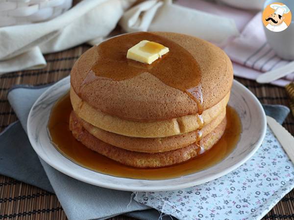 Japanska pannkakor. Fluffiga pannkakor - foto 4