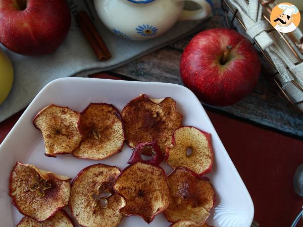 Kanel- och äppelchips med Air Fryer - foto 2