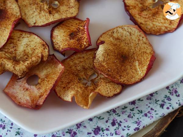 Kanel- och äppelchips med Air Fryer - foto 3