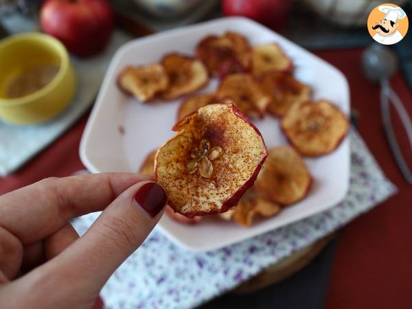 Kanel- och äppelchips med Air Fryer - foto 6