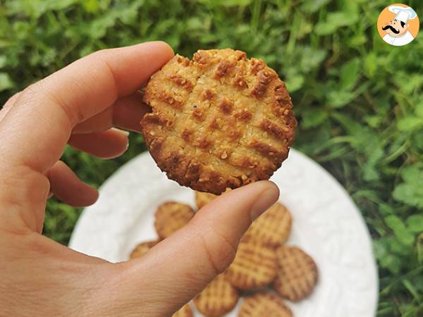 Kex med jordnötssmör - utan tillsatt socker