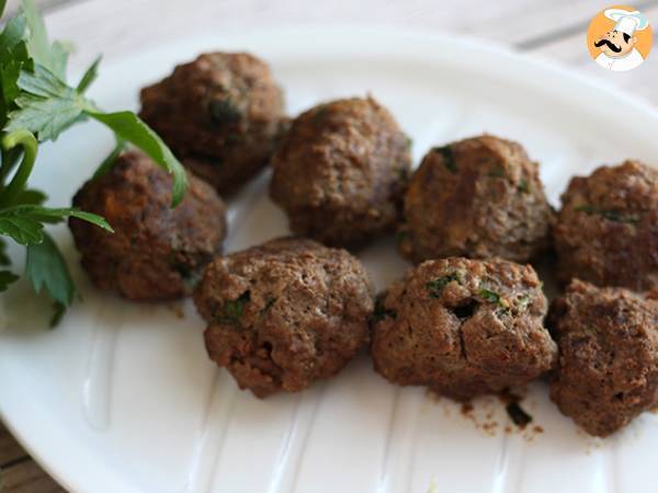 Köttbullar av nötkött och parmesan - foto 3