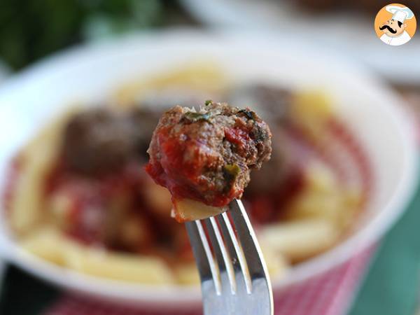 Köttbullar av nötkött och parmesan - foto 4