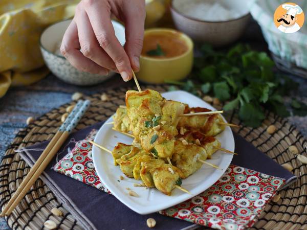 Kycklingkebab med sataysås, en kulinarisk resa till Asien! - foto 8