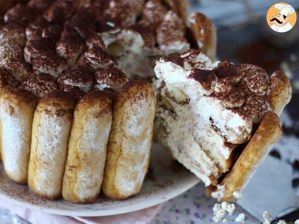 Läcker charlotte i tiramisu-stil utan ägg - foto 4