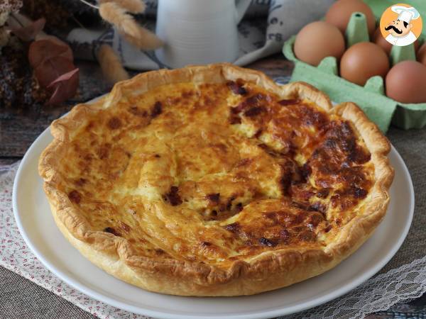 Lätt hemlagad quiche lorraine, den enkla receptet - foto 3