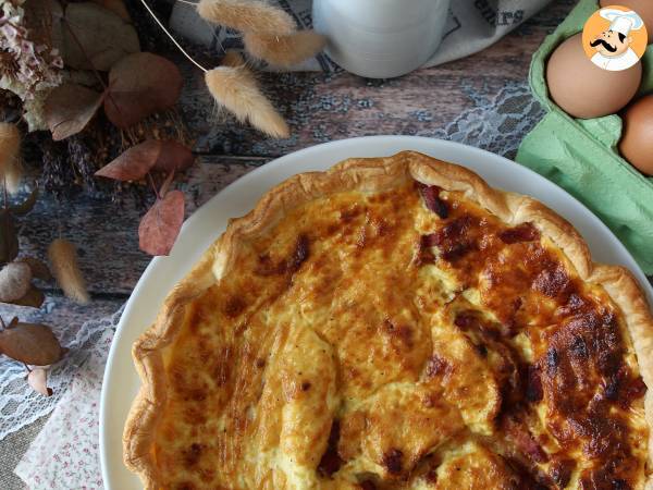 Lätt hemlagad quiche lorraine, den enkla receptet - foto 5