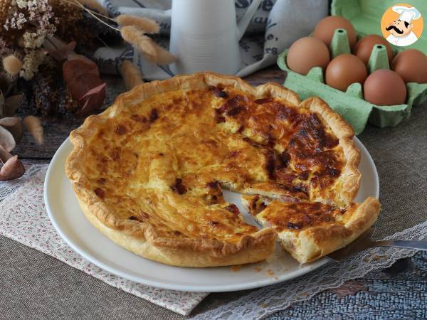 Lätt hemlagad quiche lorraine, den enkla receptet - foto 6