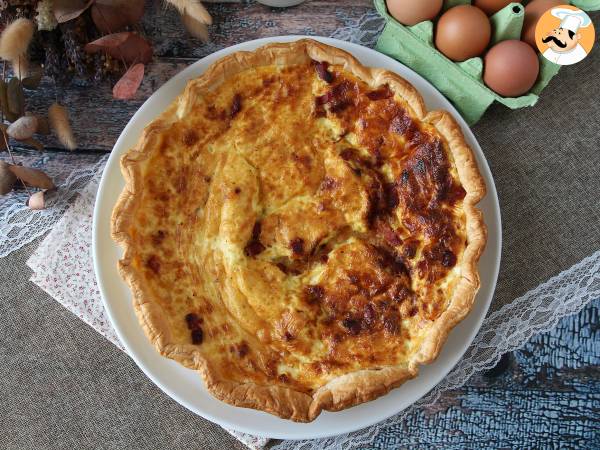 Lätt hemlagad quiche lorraine, den enkla receptet - foto 7