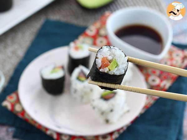 Makis med rökt lax och avokado - foto 2