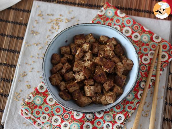 Marinerad tofu med asiatiska smaker (du kommer att älska tofu efter detta!) - foto 3