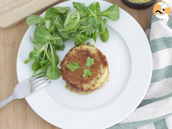 Moelleux av zucchini med Kiri-hjärta - foto 4