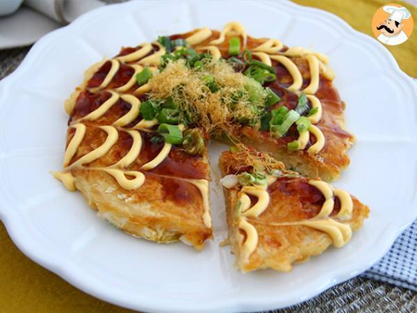 Okonomiyaki - japansk omelett - foto 4