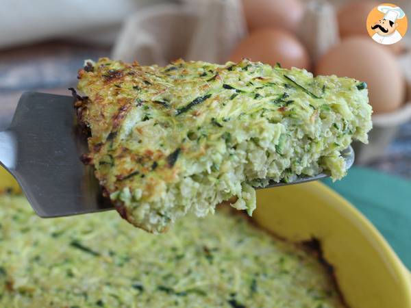 Omelett med zucchini och quinoa - foto 3