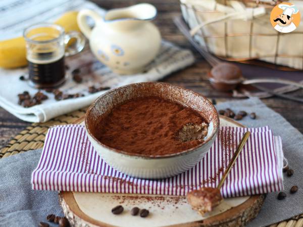 Overnight oats med tiramisu-smak, den perfekta kaffe- och kakaofrukosten!