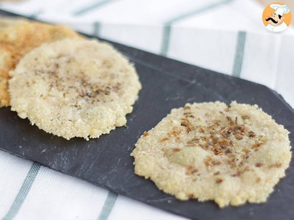 Parmesanchips med örter och kryddor