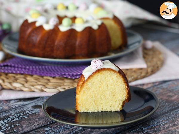 Påskbottentårta med citron och vit choklad - foto 3