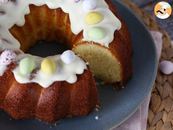 Påskbottentårta med citron och vit choklad - foto 5