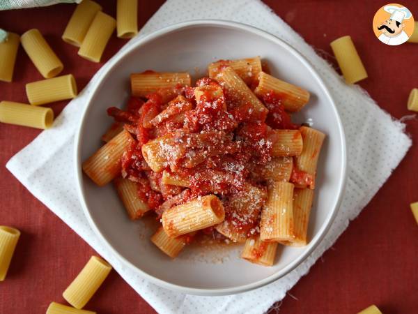 Pasta all'amatriciana, det traditionella receptet förklarat steg för steg - foto 5