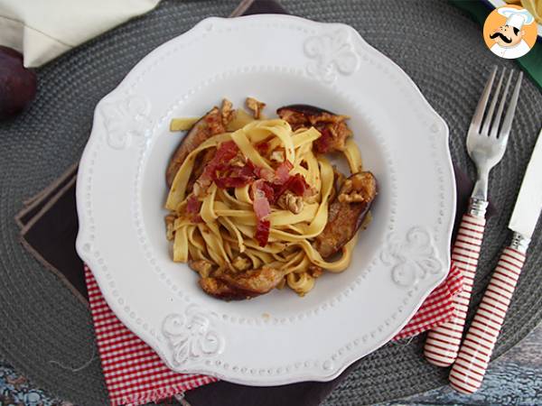 Pasta med fikon och pancetta - foto 5