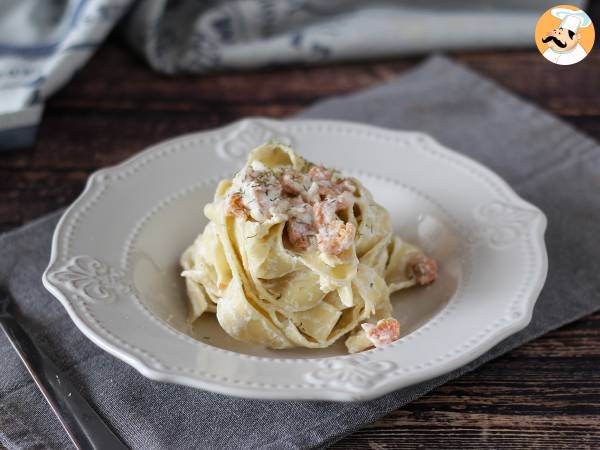 Pasta med lax och ricotta, det krämiga receptet som alla vill prova