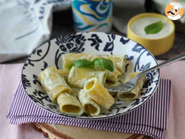 Pasta med ricottakräm och basilika - foto 2