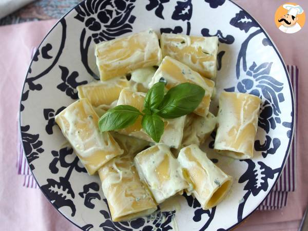 Pasta med ricottakräm och basilika - foto 4