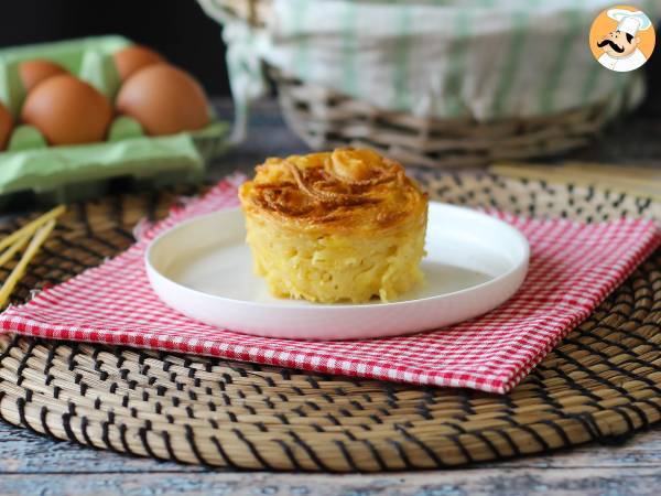 Pastaomelett i luftfritös