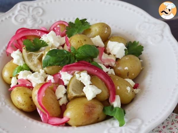 Potatis en papillote med citron och fetaost - foto 4