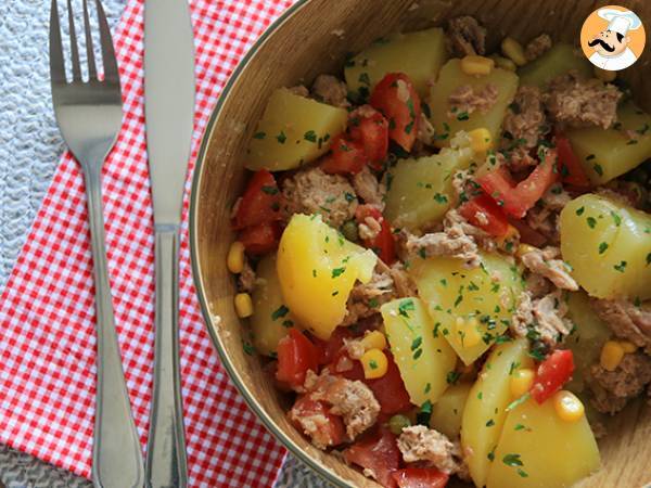 Potatis-, tonfisk- och tomatsallad - foto 3