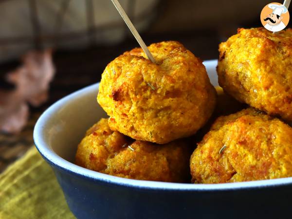 Pumpa köttbullar i luftfryser - foto 3