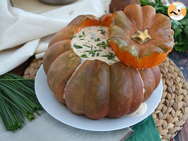 Pumpa med räkor - Brasiliansk Camarão na moranga