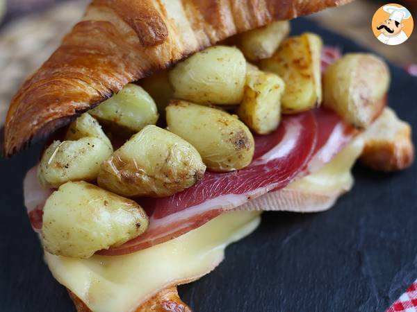 Raclette-croissantmacka för en utsökt brunch! - foto 3