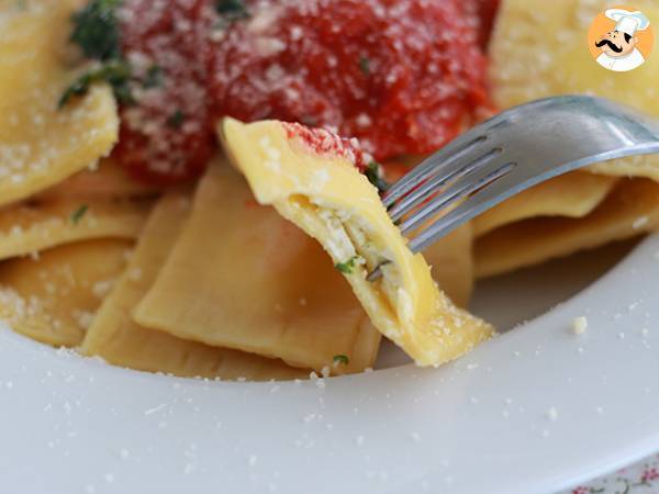 Ricotta-ravioli, steg-för-steg-recept - foto 3