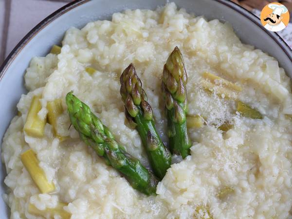 Risotto med grön sparris och parmesan - foto 2