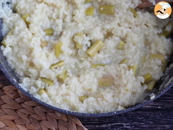 Risotto med grön sparris och parmesan - foto 4