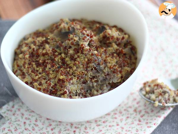 Risotto med quinoa och champinjoner - foto 3