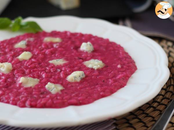 Risotto med rödbetor och gorgonzola: en explosion av färg och intensiva smaker - foto 2