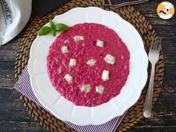 Risotto med rödbetor och gorgonzola: en explosion av färg och intensiva smaker - foto 3