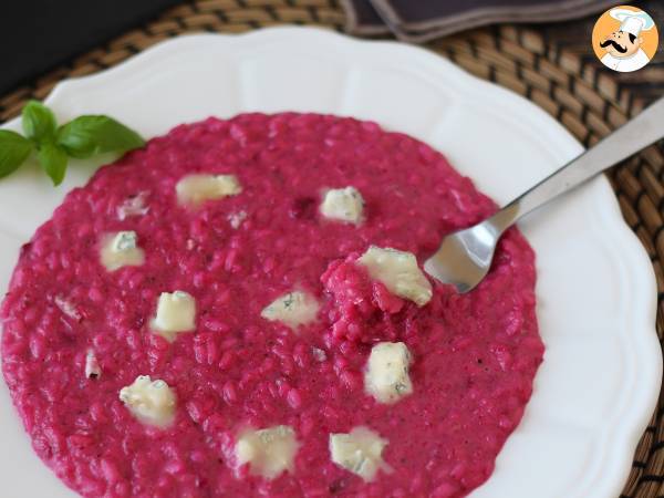 Risotto med rödbetor och gorgonzola: en explosion av färg och intensiva smaker - foto 4