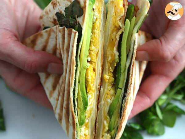 Rostad wrap i brunchstil - Tortilla Wrap Hack - foto 5