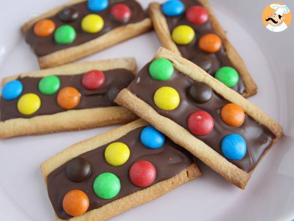 Shortbread kex med m&m's - foto 2